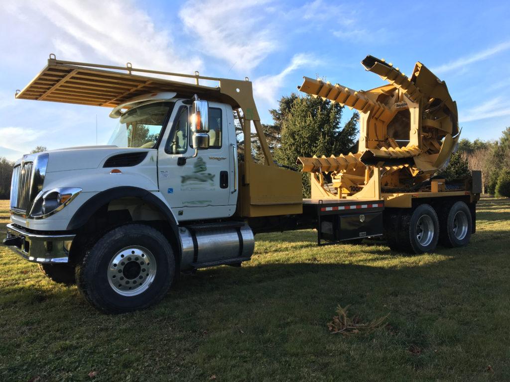 Large Truck Mounted Tree Spade